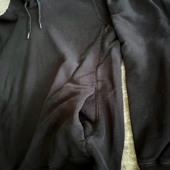 Uniqlo Mens Hoodie Navy Blue Size L - Picture 5 of 5